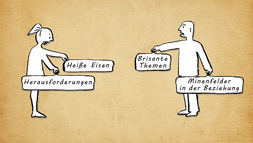 Bei einer Ehekrise wurden aus nervigen Dauerbrennern ernsthafte Beziehungsprobleme