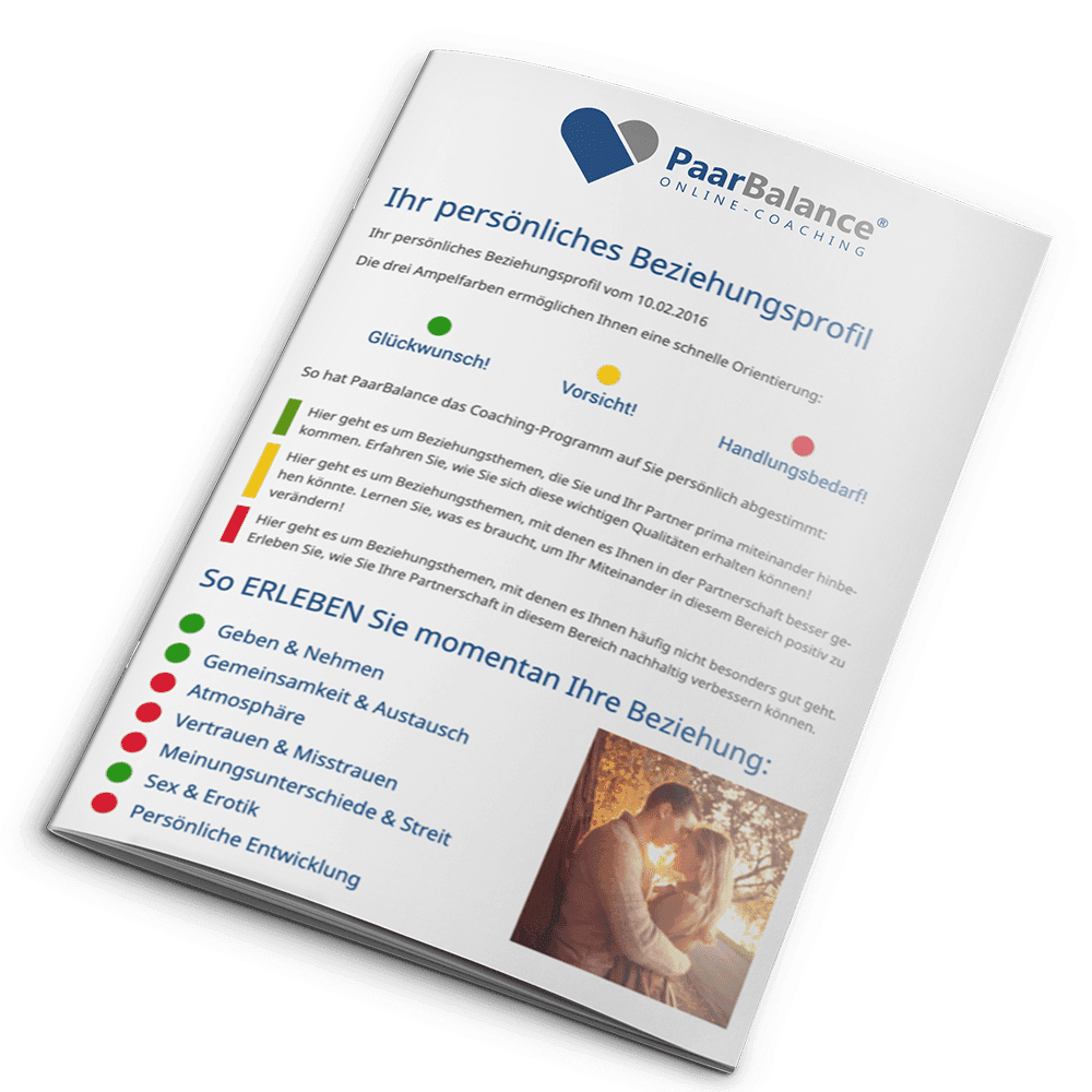 Relationship test, couples therapy, relationship profile